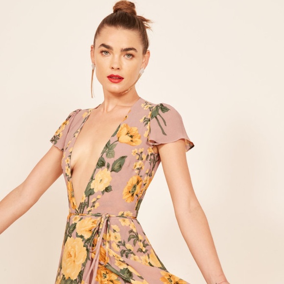 ***ISO*** Reformation Rosey Dress Antoinette - Picture 2 of 5